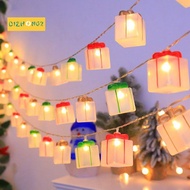 Multi-Colored 10 Ft 20 LED for Christmas Lights Battery Operated String Lights for Gifts Boxes for C