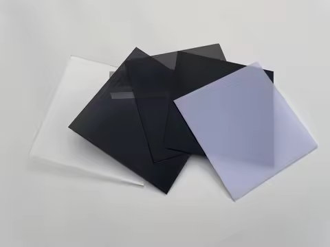 Square Translucent Black Tea Grey Acrylic Plexiglass Board For Advertising,DIY Scraft,Customize LED 