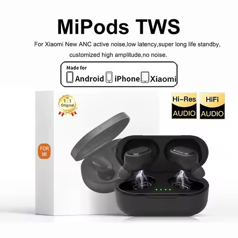 For Xiaomi Original TWS A6S Pro Bluetooth Earphone Wireless Headphones For Redmi Airdots iPhone Head
