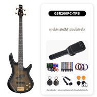 IBANEZ GSR200PC Bass Guitar เบสไฟฟ้า Ibanez พร้อมข้อต่อ Active สำหรับนักเรียนใหม่ 24 Fret Rosewood F