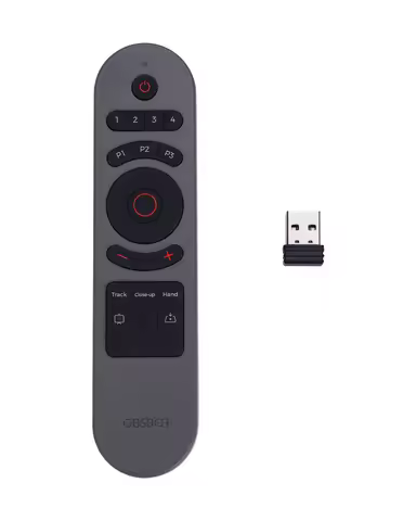 OBSBOT Remote Control for Tiny 3/2/Lite/Tiny SE/4K/1080P Webcam, Wireless Connection via USB Receive