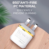 LDNIO A2316C 20W Fast Charge Charger 5V3A QC3.0 + PD USB-C Fast Charge UK Travel Charger