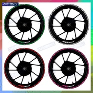 For Honda CB900F CB 900 F Motorcycle 17 Inch Racing Front And Rear Wheel Hub Sticker Waterproof Refl