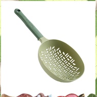 Scoop Colander, Silicone Colander Handle, Strainer Colander, Cooking Silicone Spoon, Pasta Colander 