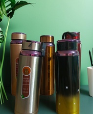 Botol Minum Thermos Stainless Steel Hot/ Cool/ termos Khusus Rijek Tanpa kotak /Botol Minuman Termos