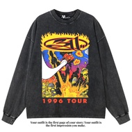 VEGA88 *311 world tour* oversize longsleeve t-shirt | Oversized t-shirt | Washed t-shirt | Washing |
