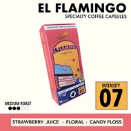 กาแฟแคปซูล El Flamingo Specialty Coffee Capsules for Nespresso