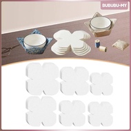 [BububuMY] 36Pcs Microwave Bowl Cozy Pre Cut Cloth Batting Bowl Cozy Templates Lightweight