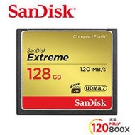 &lt;SUNLINK&gt;SanDisk Extreme CF 128G 120MB/s 高速記憶卡 原廠公司貨