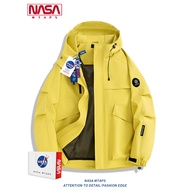 NASA WTAPS Charge Men's Sports Casual All-Match Hiking Suit Hooded Men Women Windproof New Style Jac