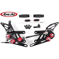APRILIA RSV4 RSV4R RSV4RF APRC SBK SE 2009-2012 / 2013-2021 ARASHI RACING FOOTREST HIGH PERFORMANCE 