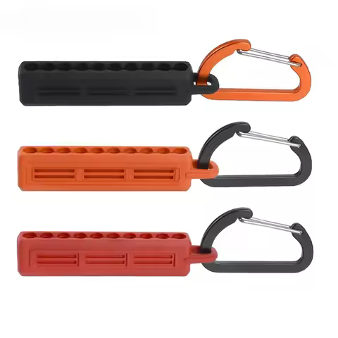 Screwdriver Bit Storage Organizer Screwdriver Bit Rack Plastic Drill Bits Storage Case Drill Bit Sto