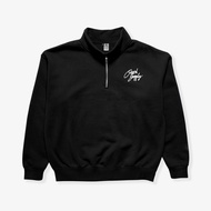 OOTDSUPPLY Halfzip Signature Black | Men's & Women's Sweatshirt HZ001