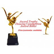 Competition Award Ballet Award Trophies Sculpture Girl