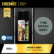 Pilox Shogun Z Paint Acrylic Premium Epoxy Grey 7160 - Cat Semprot Motor