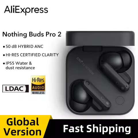 Global Verison Nothing CMF Buds Pro 2 50 dB ANC Up to 11 hrs of non-stop music HiFi sound powered by