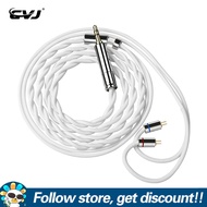 CVJ Vibra Earphone Replacement Cable Effectively Reduces Distortion HIFI Line Comfortable Ear Hooks