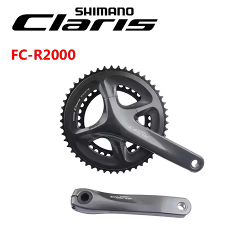 SHIMANO CLARIS R2000 Series FC-R2000 Crankset 170mm/165mm 50-34T Bicycle Chainwheel 2x8S For Road Bi