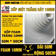 [Roll R50cm x D50M] 10mm thick Foam for wrapping goods - Shockproof Foam for packing fragile goods