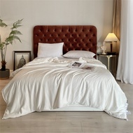 Sondeson Luxury Women Man Natural 100% Silk Quilt White Jacquard Duvet Soft Comforter Queen King Sil