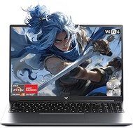 2025 New AMD Laptop, Laptop with AMD Ryzen 7 6800H (8C/16T, Up to 4.70GHz), 16GB DDR5 512GB NVMe SSD