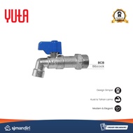 Yuta BCB Bibcock Wall Faucet Metal BC 1/2" 3/4"