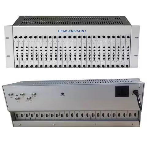 16 24-channel CATV HD analogue modulator Hotel Factory TV front-end equipment HDMI to RF HD modulato