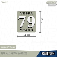 (Free Shipping) Vesp 79 years Stickers Popular New vespa 1982 scooter