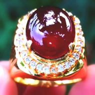 Batu Akik Asli Original Ruby Pigeon Blood Crystal High Quality