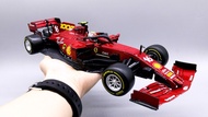 MÔ HÌNH XE ĐUA CÔNG THỨC 1 F1 FERRARI SF1000 2020 C.LECLERC #16 1:18 BBURAGO 7505