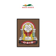 Bed Bet Embroidered Emblem Logo School OSIS SMA Size 6 x 7.5 cm