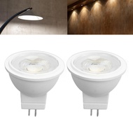 MR11 Light Bulb  Faster Heat Dissipation Durable High Brightness Energy Saving for Bedroom GU4 (Whit