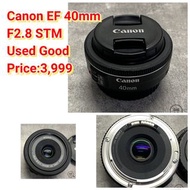 Canon EF 40mm F2.8 STM