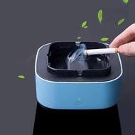 Asbak Pembersih Udara Ion Negatif Multifungsi / Tempat Abu Rokok Otomatis Tanpa Asap / Purifier Smok