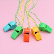 Sports Plastic Whistle With Lanyards - Colorful Plastic Sports Reference Whistle [Children'S Toys]