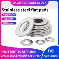Flat Washer M2.5 M3 M4 M5 M6 M8 M10 M12 M14 M16 M18 M20 304 Stainless Steel Washers Plain Washer Gas