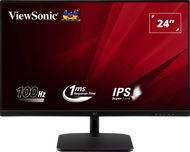 MONITOR (ดีไซน์ไร้กรอบเพื่อการรับชมที่ไร้รอยต่อ) VIEWSONIC VA2432-H - 23.8" IPS FHD 100Hz -3 Years O