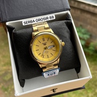 SEIKO TANGGAL HARI / JAM TANGAN PRIA ANTI AIR / JAM TANGAN WANITA ANTI AIR / FREE BOX DAN BATERAI CA