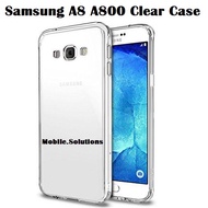Samsung A8 A800 Clear / Transparent TPU Case