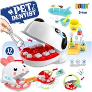 Bowa Children Pet Dentist Pretend Play Set / Kids Play Set / Pet Dentist Set