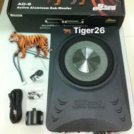 AD AUDIBLE DYNAMICS 8” INCH BIG POWER ACTIVE ALUMINUM  CAR AUDIO SUBWOOFER UNDER SEAT UNDERSEAT