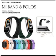 Mi Band 10 Silicone Strap Replacement Strap for Xiaomi Mi Band10 Watch Plain Color