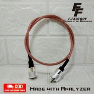 SWR Jumper Cable FM Frequency Communication Radio Antenna/ 87.5 - 108 Mhz.