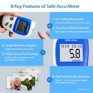 blood sugar monitoring kit blood sugar test kit Blood sugar test Safe Accu 2 Blood Glucose Machine M