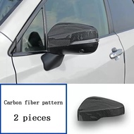 aihei Abaiwai กระจกมองหลังรถยนต์ Abs ฝาครอบกระจกมองข้างกรณีป้องกันสำหรับ Subaru Forester Sk อะไหล่รถ