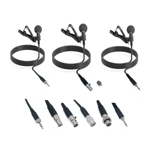 Top TL48 Subminiature Lavalier Condenser Microphone For Shure Sennheiser AKG MiPro Audio-Tichnica Wi