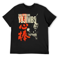 Yojimbo T-Shirt – Akira Kurosawa Blue High Quality Men's Harajuku Style Streetwear Vintage