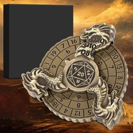 7-dalam-1 Fidget Spinner Wheel DND Dice Dungeons and Dragons Polyhedral Metal Dadu RPG Main Peranan