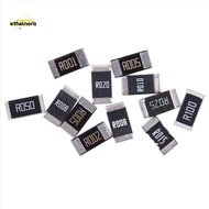 50Pcs Alloy Resistance 2512 SMD Resistor Samples Kit,10 Kindsx5pcs=50pcs R001 R002 R005 R008 R010 R0