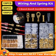 1100PCS Insulated Seal Crimp Terminal 2.8/4.8/6.3mm Electrical Wire Connectors Terminals Male And Fe
